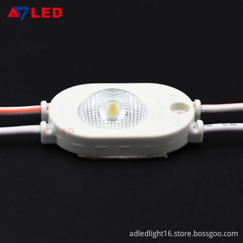 Adled light 12vdc widely beam angle 180 degree 6500k white led backlight module for outdoor advertising